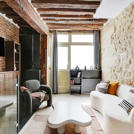 Apartment Spacieux - 3br 6p - Marais